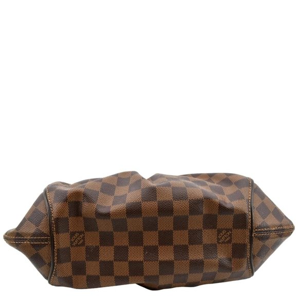 LOUIS VUITTON Sistina MM Damier Ebene Shoulder Bag Brown - Picture 7 of 10
